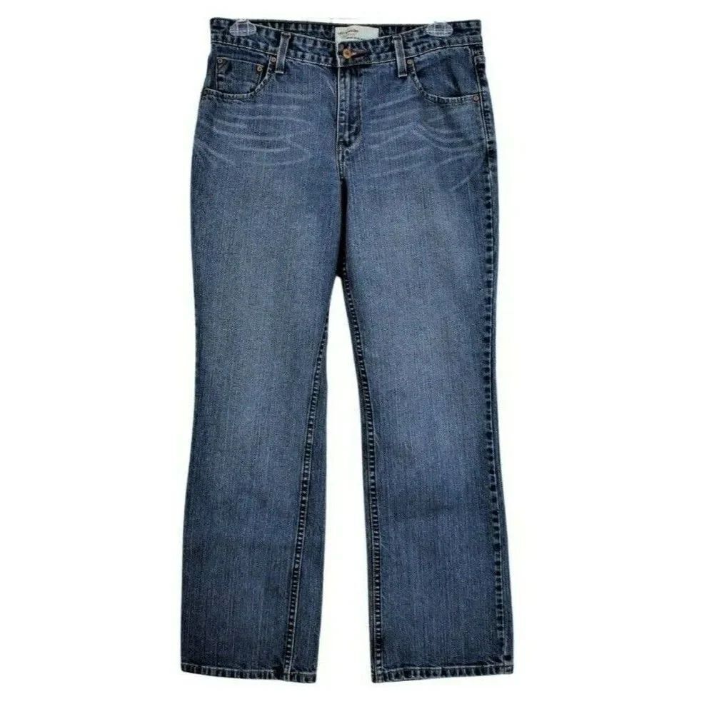 Levi Strauss Bootcut Jeans Signature Mid Rise Medium Wash Blue Women’s Size 12 M